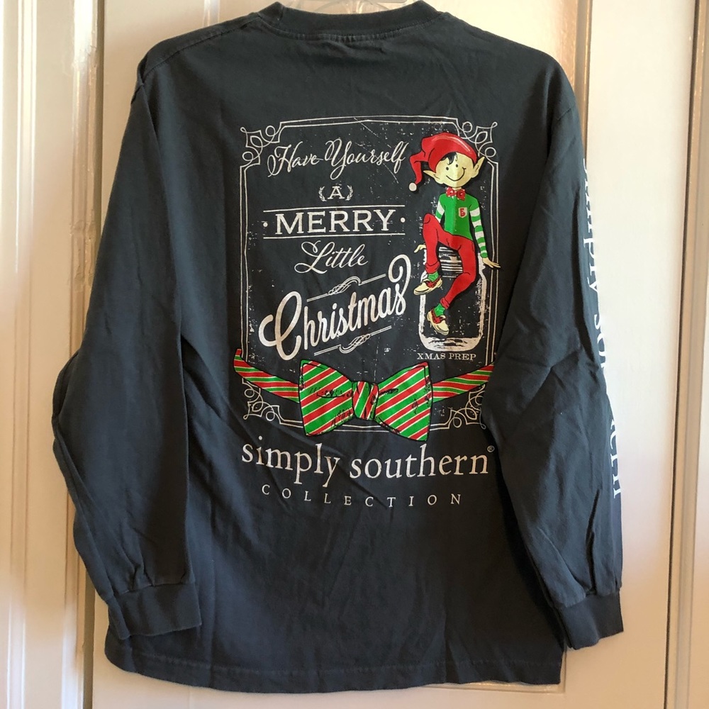 2/$20 Simply Southern Men’s Christmas Long Sleeve